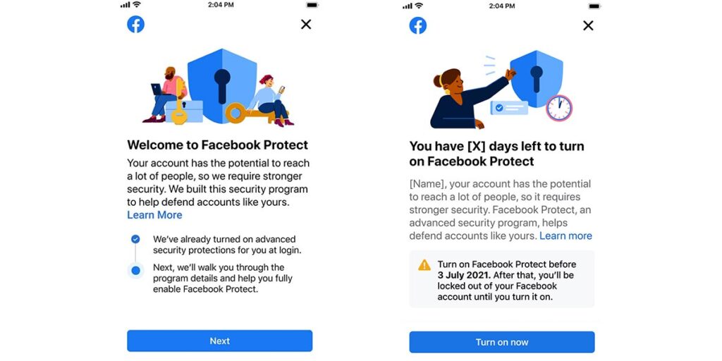 Facebook Protect เล็งเพิ่มความปลอดภัยผู้ใช้มากขึ้น