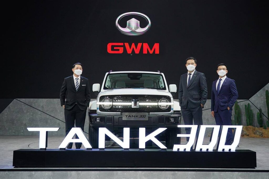 GWM อวดโฉม ORA Good Cat GT และ TANK 300 HEV Concept Car ครั้งแรกในไทย ในงานมอเตอร์โชว์ ครั้งที่ 43