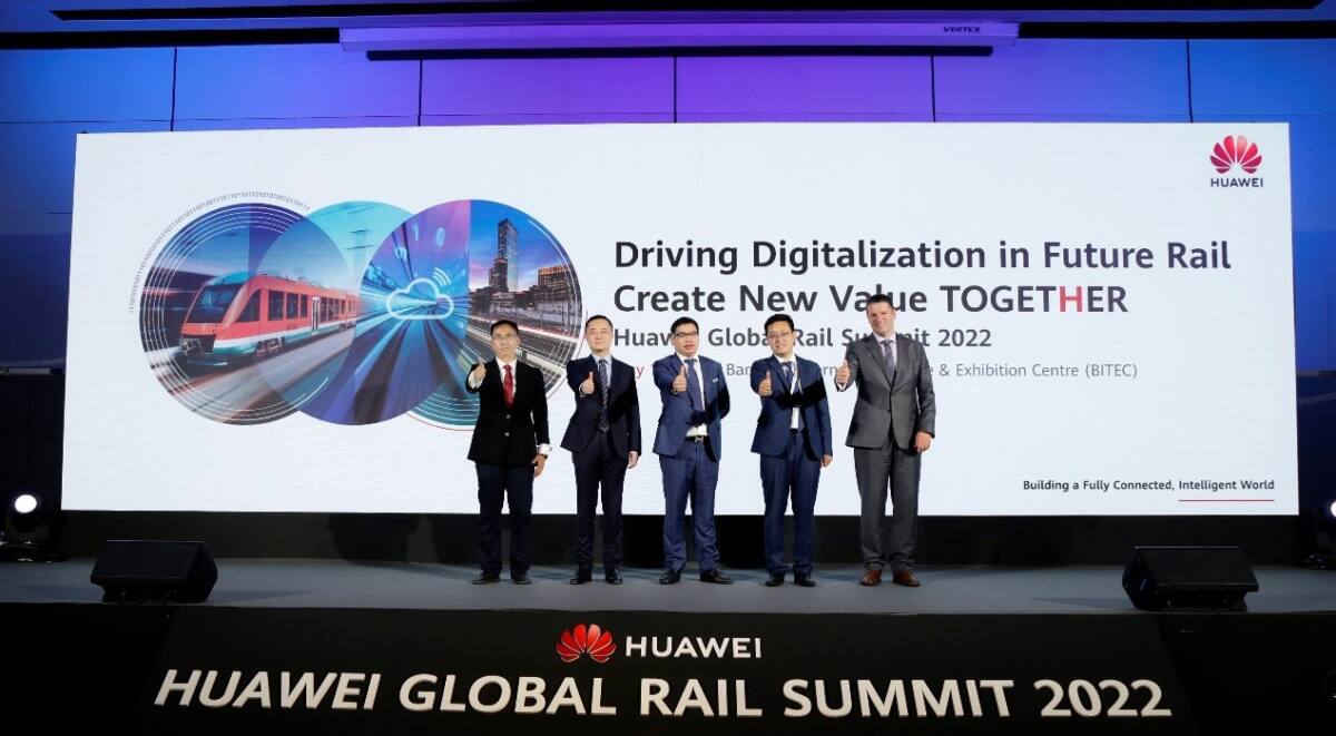 หัวเว่ยจัดงานประชุม Global Rail Summit 2022 ในประเทศไทย