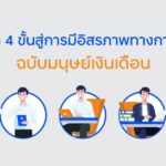 เผยแนวคิด “บันได 4 ขั้นสู่การมีอิสรภาพทางการเงิน” ฉบับมนุษย์เงินเดือน