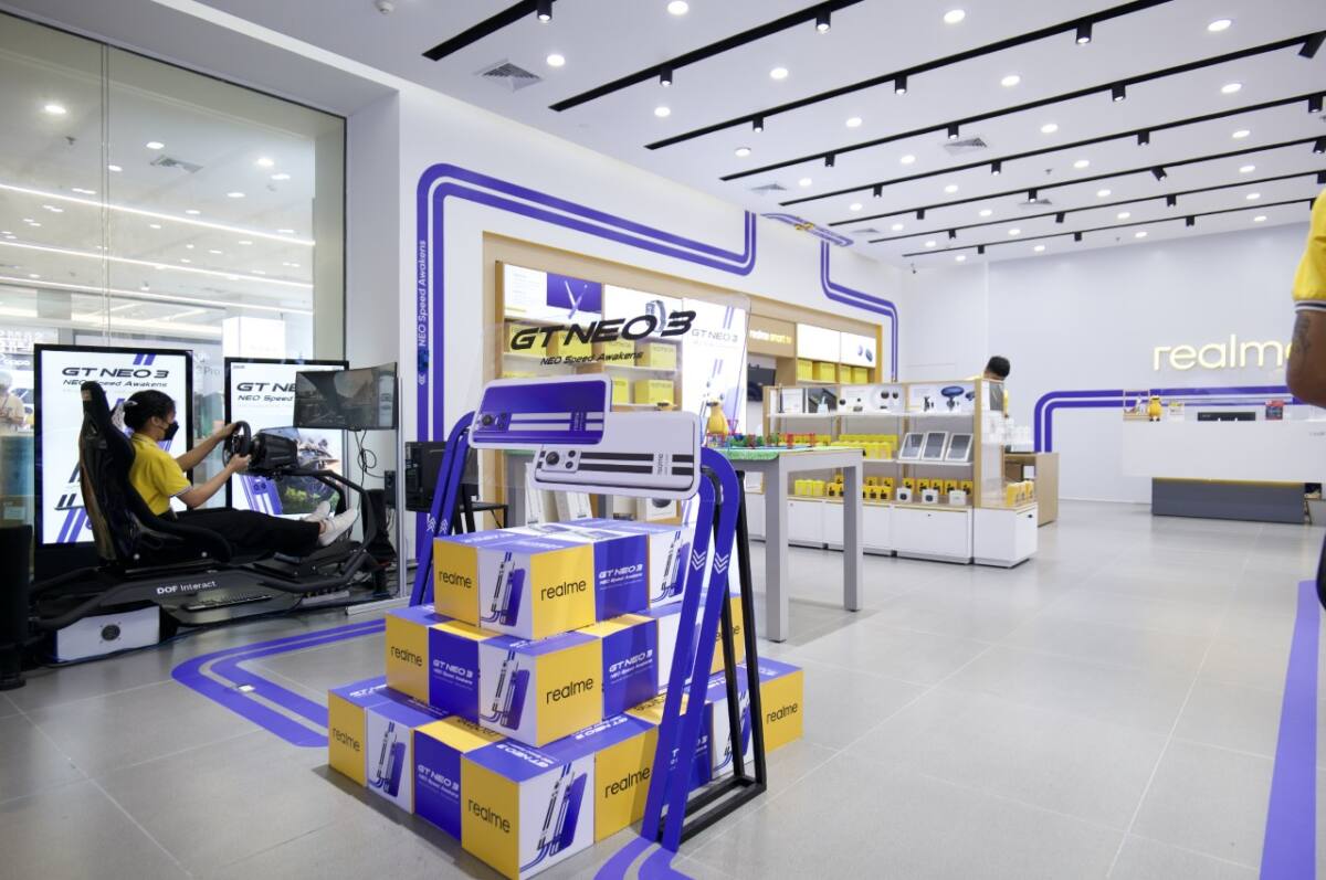 เปิดตัว realme Brand Shop สาขาแรกในไทย ที่แฟชั่นไอส์แลนด์