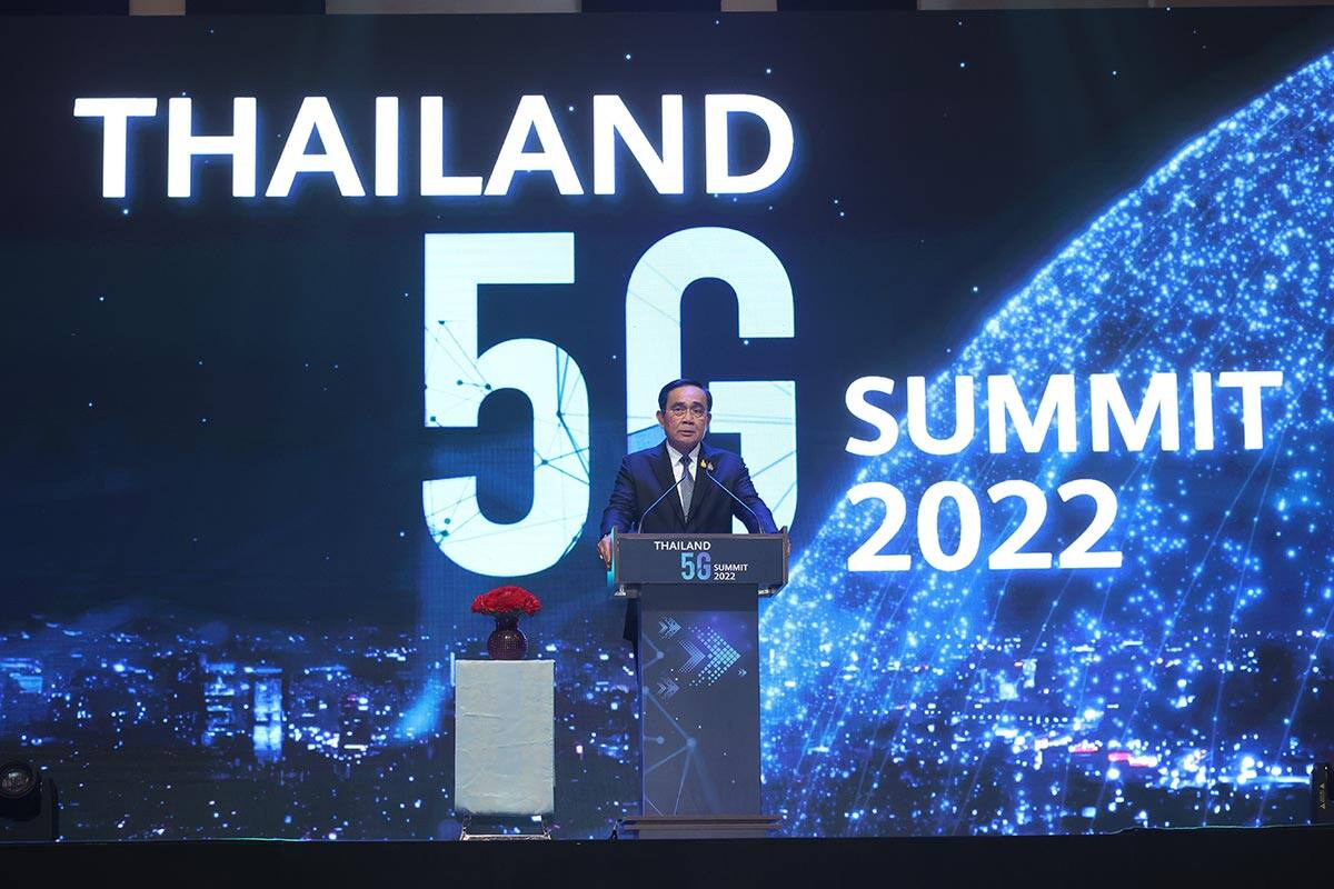 นายกฯ เปิดงาน Thailand 5G Summit 2022 ผนึกกำลังเครือข่ายพันธมิตร ผลักดัน 5G สู่โครงสร้างพื้นฐานดิจิทัลสำคัญของไทย