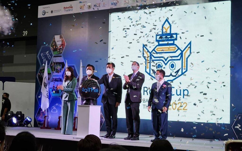 เริ่มแล้ว World RoboCup 2022 กองทัพหุ่นยนต์ 45 ชาติบุกไทย แข่งขันลีกหุ่นยนต์