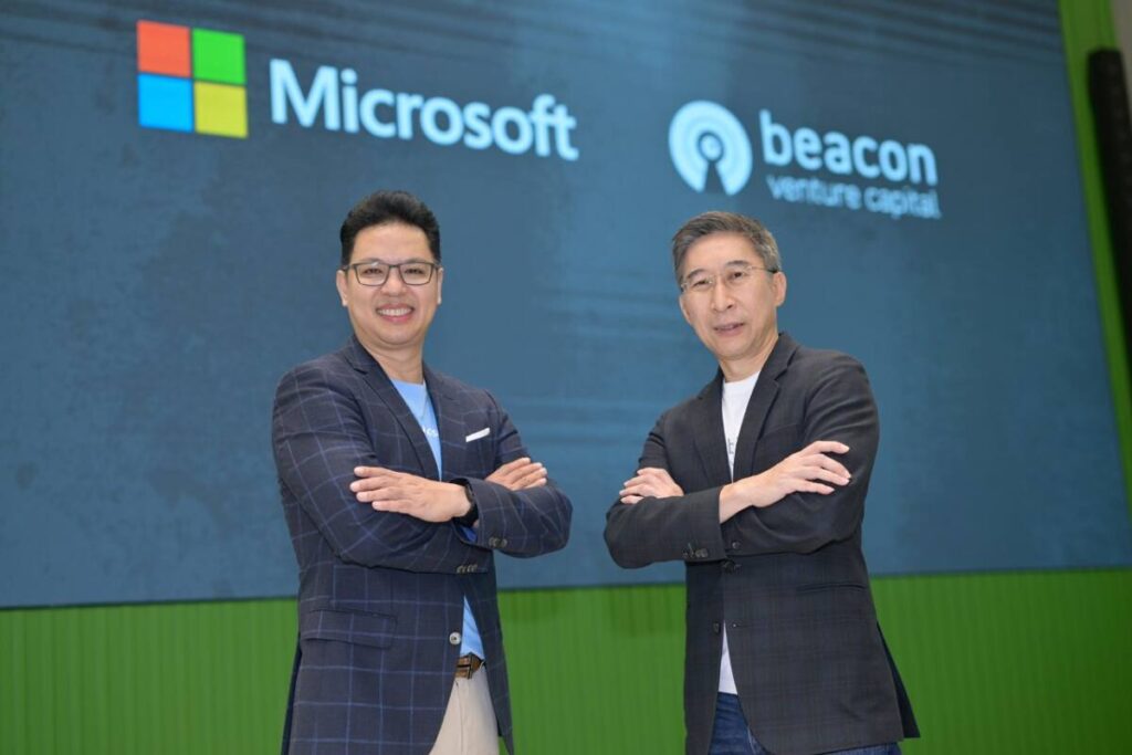 Beacon VC จับมือ ไมโครซอฟท์ หนุนองค์ความรู้-จับคู่ธุรกิจ-โซลูชันเทคโนโลยี สตาร์ทอัพไทย