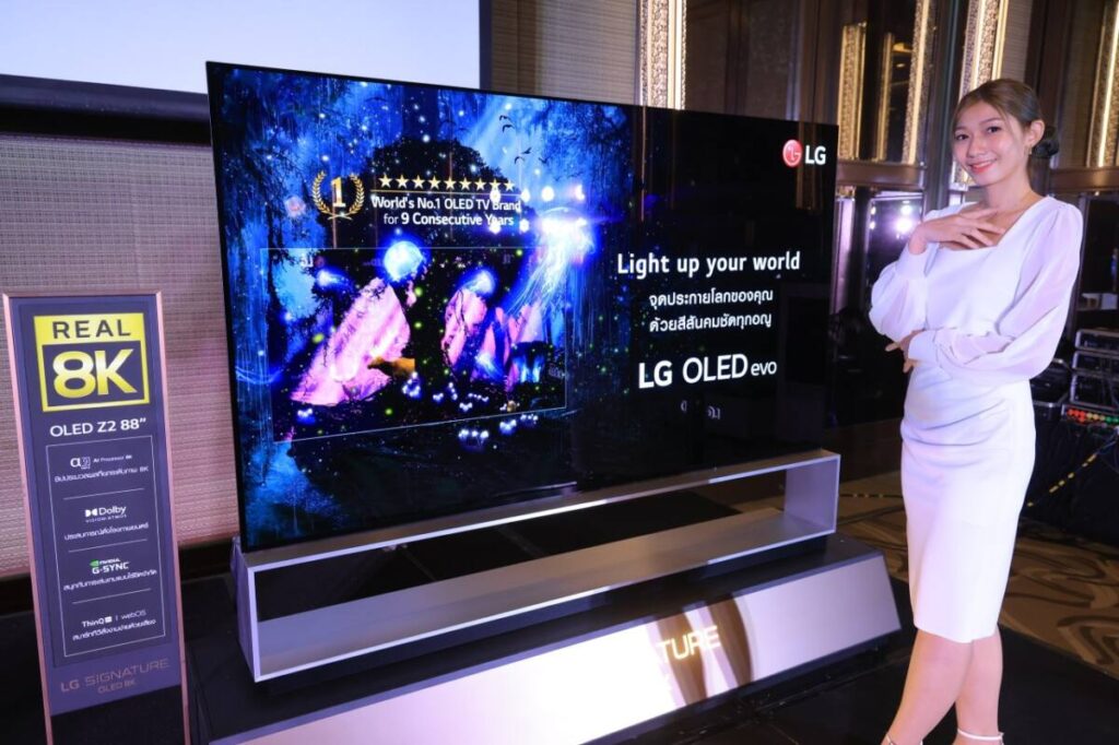 แอลจีเปิดตัวทีวี OLED พร้อมขยายไลน์อัพทีวี QNED