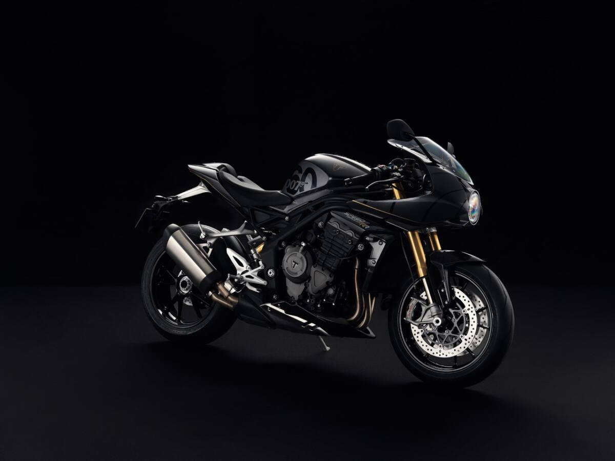 ไทรอัมพ์ มอเตอร์ไซเคิลล์ เปิดตัว Speed Triple 1200 RR Bond Edition