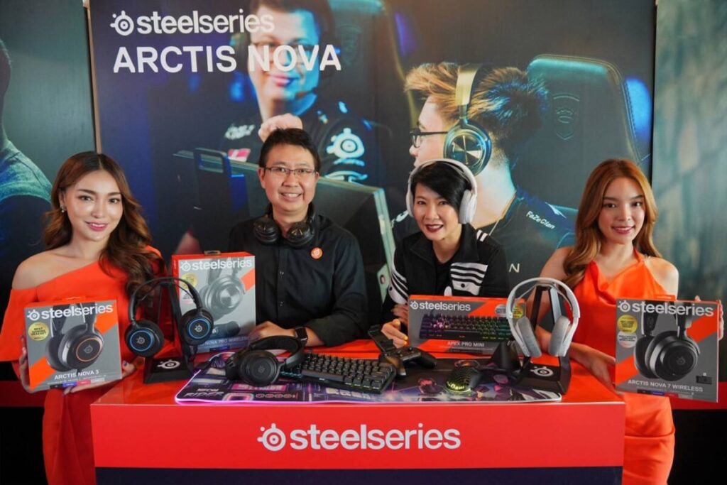 อาร์ทีบีฯ เผยเกมมิ่งเกียร์ 3 ปี โตขึ้น 400% ส่งหูฟังตระกูล “Arctis Nova” จาก SteelSeries ลุยตลาดไตรมาส 4 เอาใจอีสปอร์ตเกมเมอร์