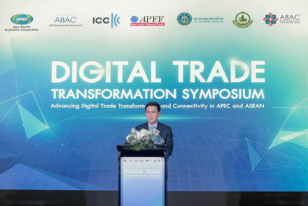 ชัยวุฒิ ชู APEC Digital Trade ไทย ผนึกกำลังสร้าง National Digital Trade Platform