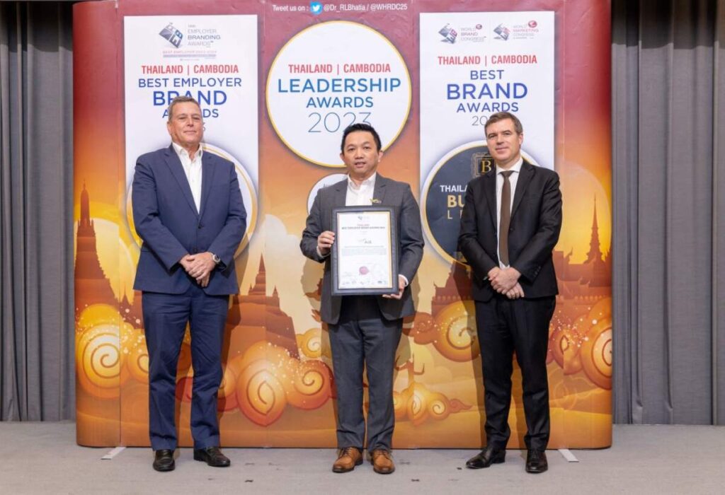 AIS คว้ารางวัลสุดยอดองค์กรบริหารทรัพยากรบุคคลยอดเยี่ยมแห่งปี จากเวที THAILAND BEST EMPLOYER BRAND AWARDS 2023