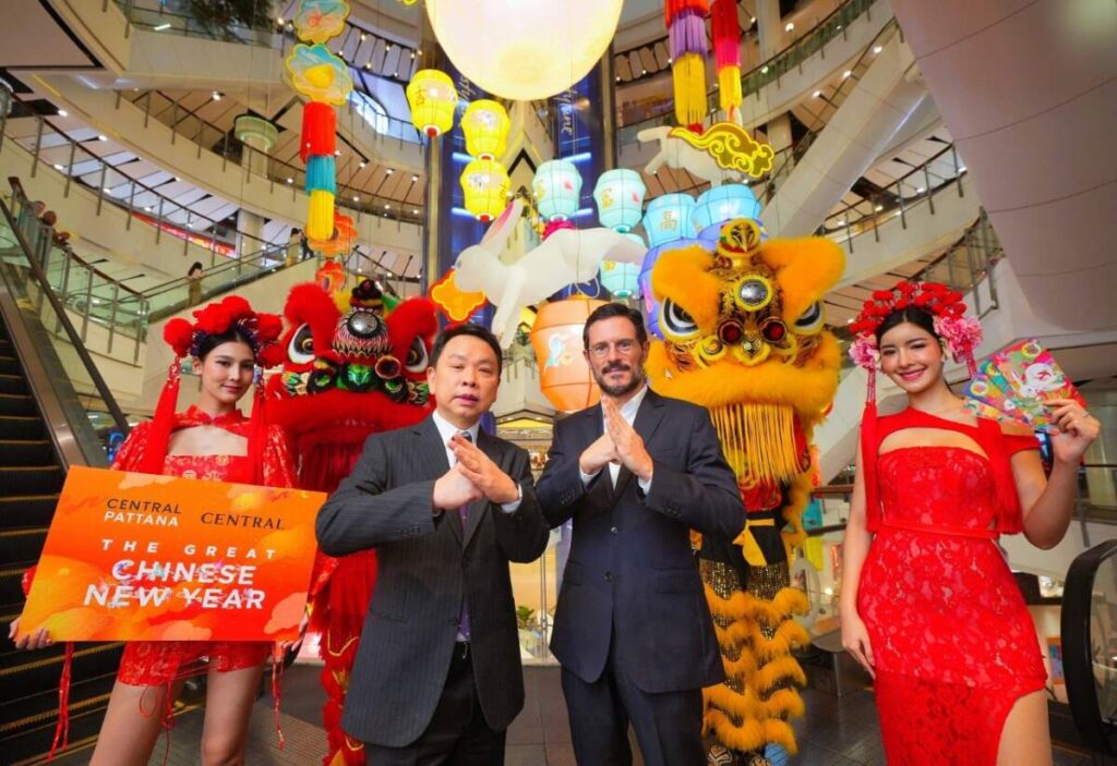 Central investing over 300 million baht in ‘The Great Chinese New Year 2023’ campaign in response to the recovery of the Thai tourism industry