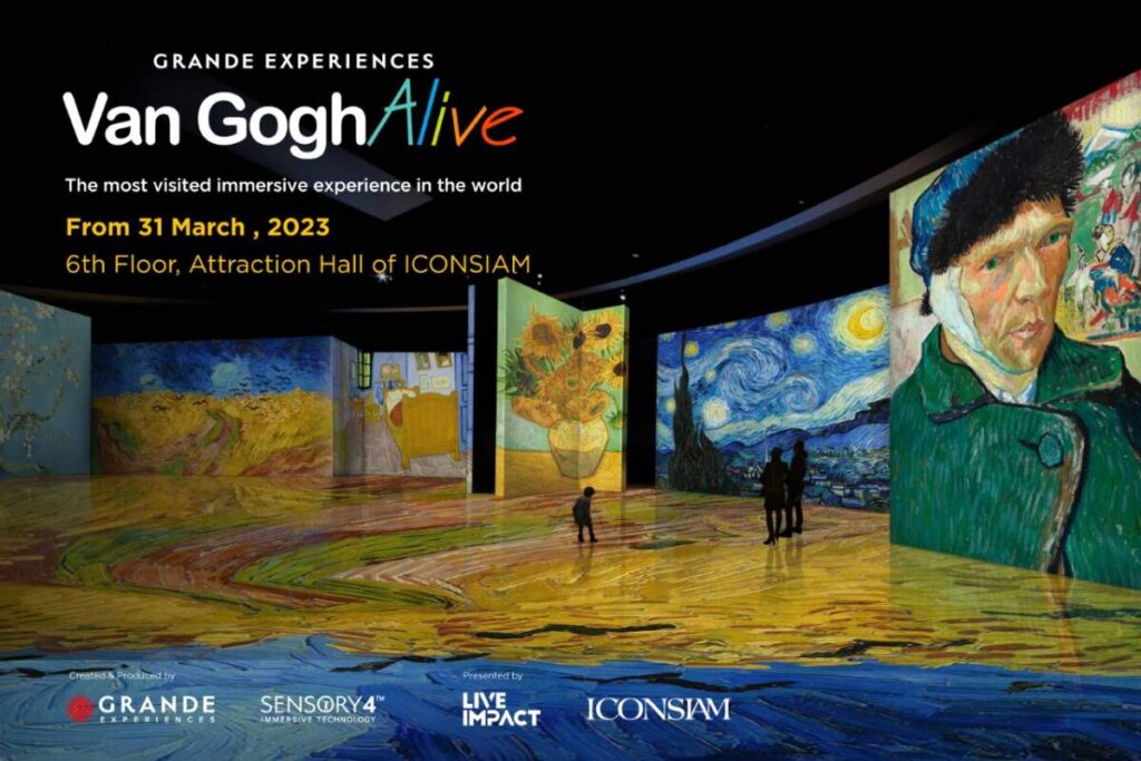 “Van Gogh Alive Bangkok” เตรียมจัดในไทย 31 มี.ค. - 31 ก.ค. ที่ ICONSIAM