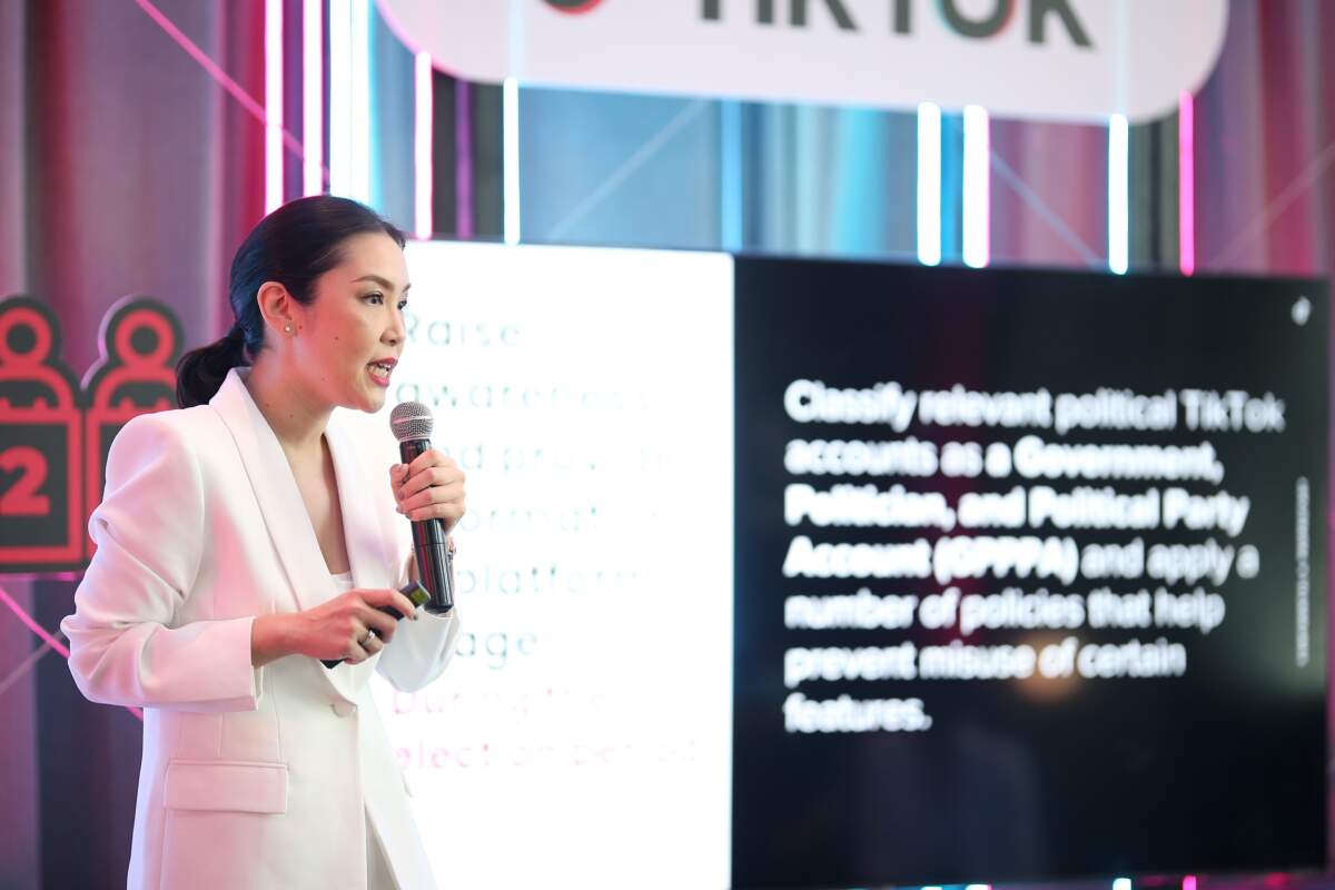 TikTok เผย 13 บัญชีเข้าข่าย GPPPA พร้อมเตรียมเปิด Election Center ในเดือนเมษายน