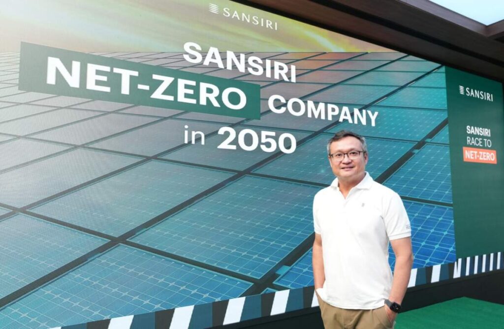 แสนสิริรุก Net-Zero ปี 66 เดินหน้าติดตั้ง “โซลาร์ แบตเตอรี่”