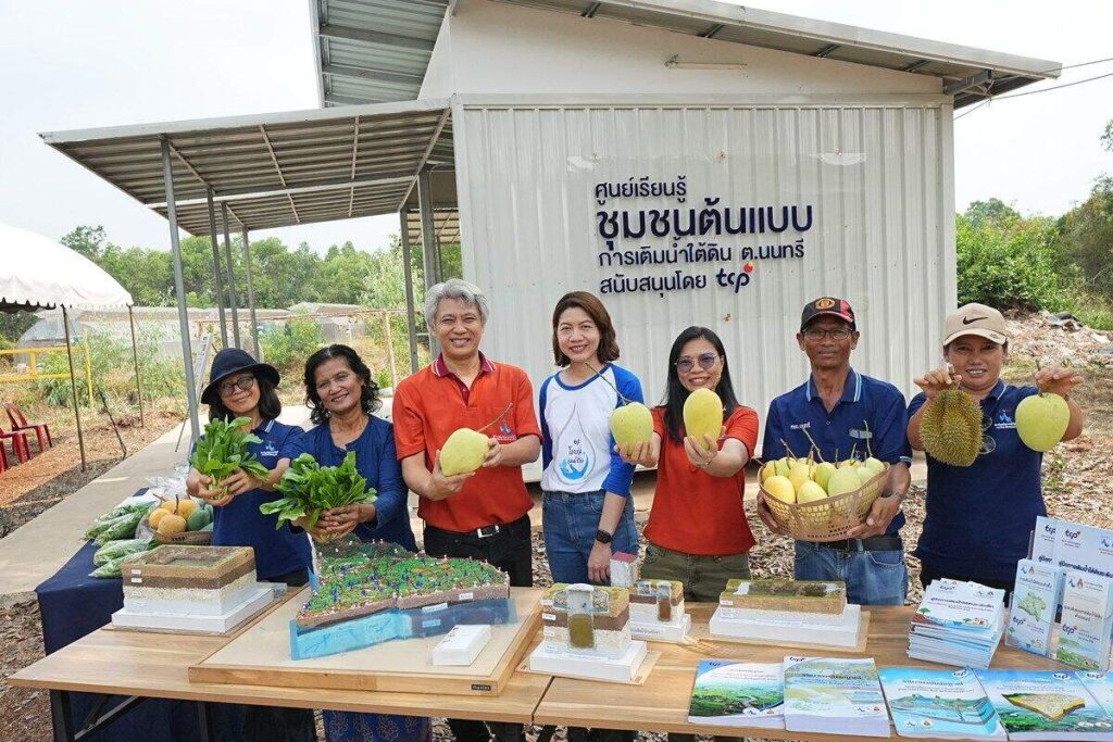 TCP สานต่อพันธกิจจัดการน้ำทุกมิติ นำร่องชุมชนต้นแบบ “เติมน้ำใต้ดิน” ต.นนทรี จ.ปราจีนบุรี