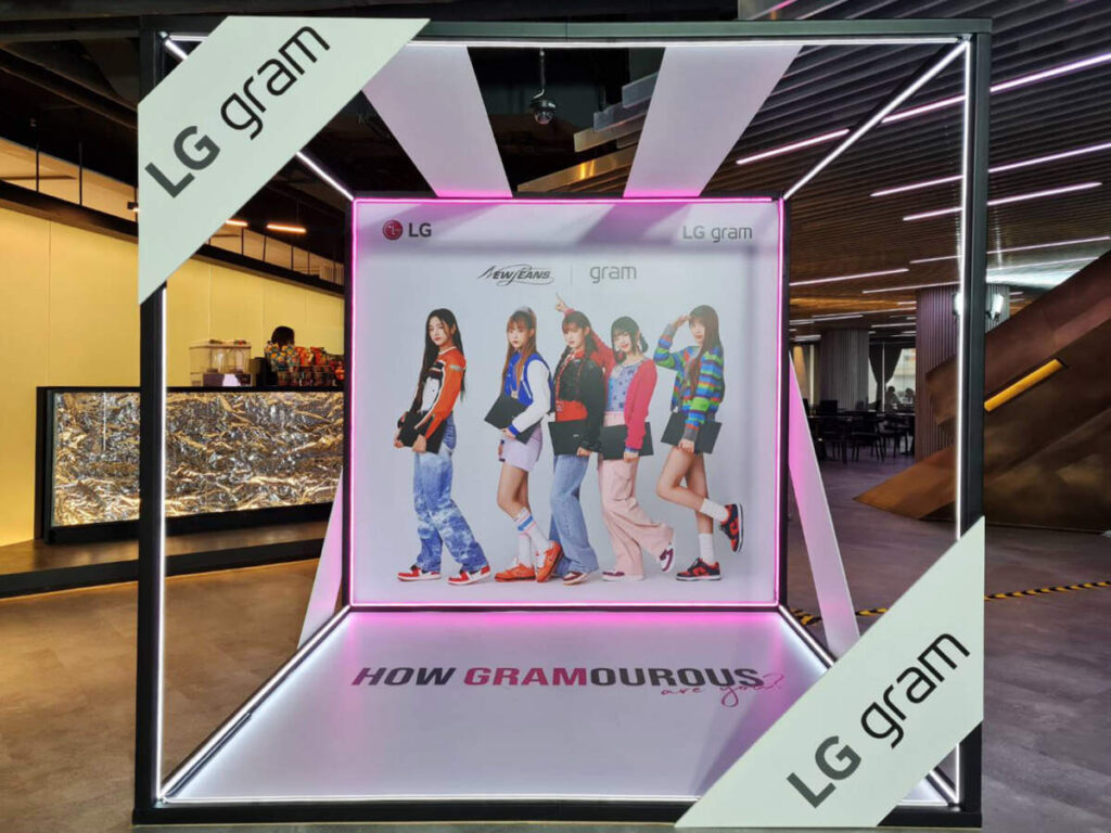 LG ส่ง LG gram ลุยตลาดแล็ปท็อปพรีเมียม ดัน NewJeans สร้าง Awareness ตั้งเป้าชิงส่วนแบ่งตลาด 5% ในปีนี้