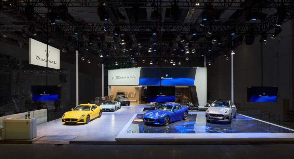 Maserati เผยโฉมรถยนต์พลังงานไฟฟ้าที่งาน Shanghai Auto Show 2023