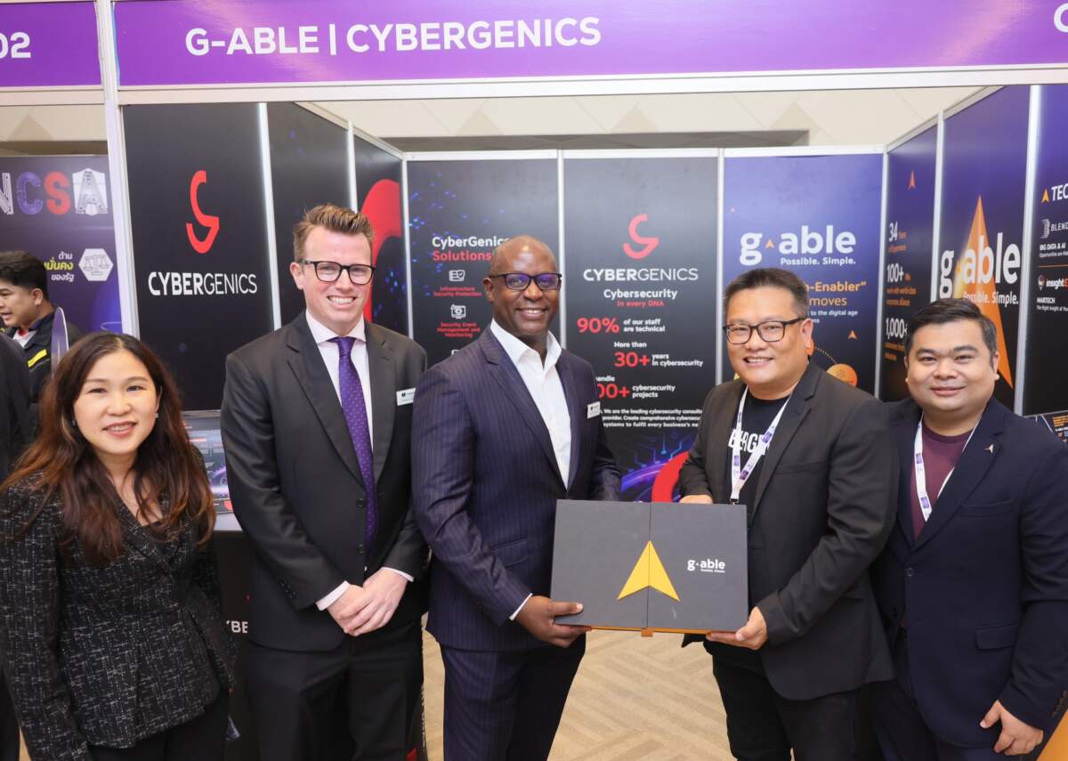 CyberGenics ชูแนวคิด ความปลอดภัยทางไซเบอร์ เพื่อ Business & Cyber Resilience ที่มีส่วนร่วมทั้งองค์กร ในงาน Smart Cybersecurity Summit Thailand 2023