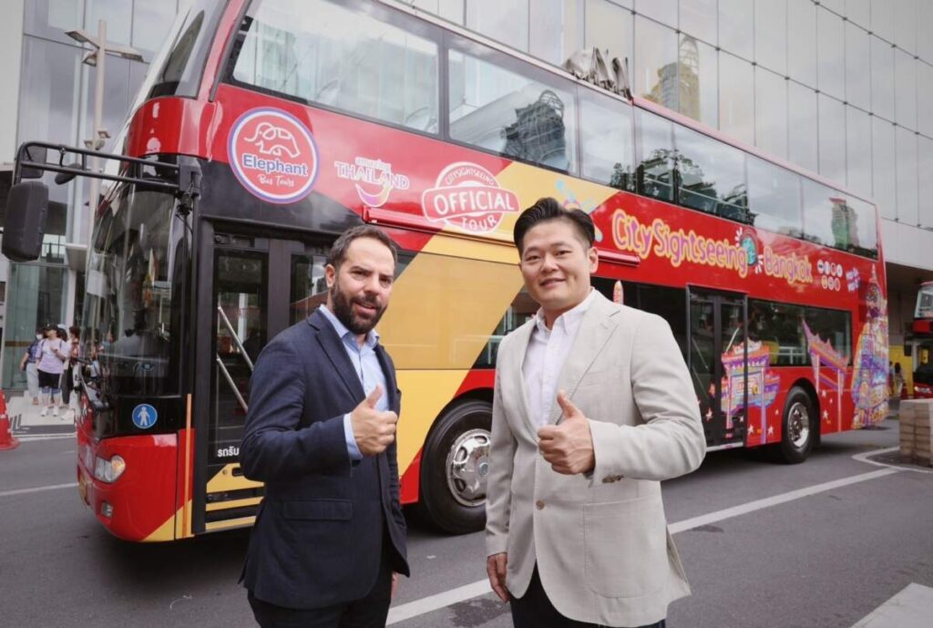 รถบัสชมเมืองสัญชาติไทย “Elephant Bus Tours” จับมือ “City Sightseeing” ยกระดับประสบการณ์การท่องเที่ยวแบบใหม่
