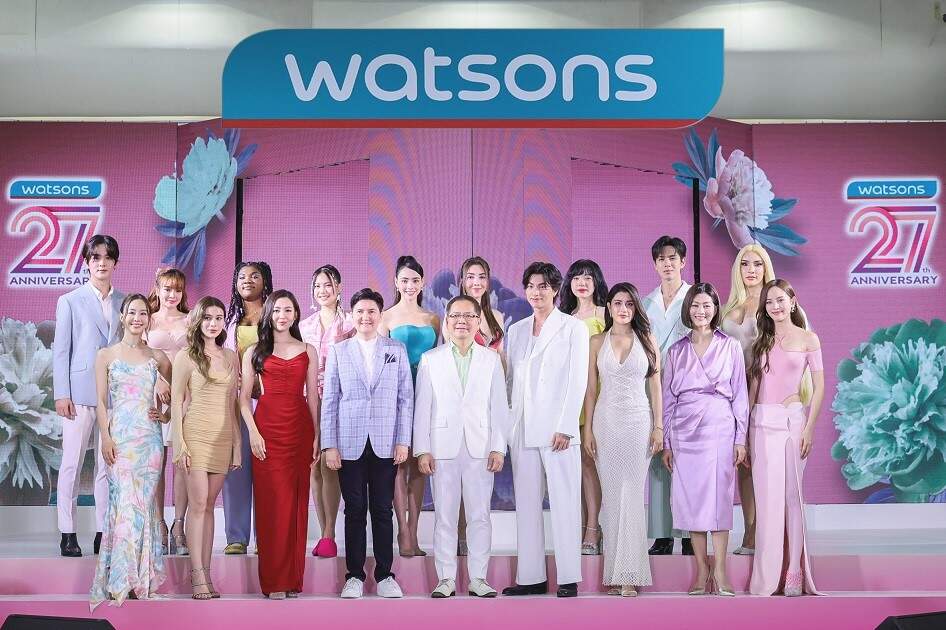 Watsons 27th Anniversary มุ่งหน้าส่งต่อสิ่งดีๆ สู่สังคมไทย