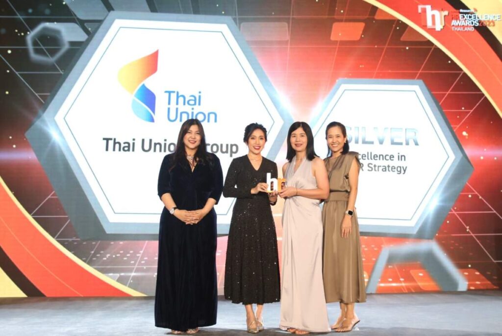 Thai Union คว้า 2 รางวัลด้านดิจิทัลและซีเอสอาร์ จากงาน HR Excellence Awards Thailand 2023