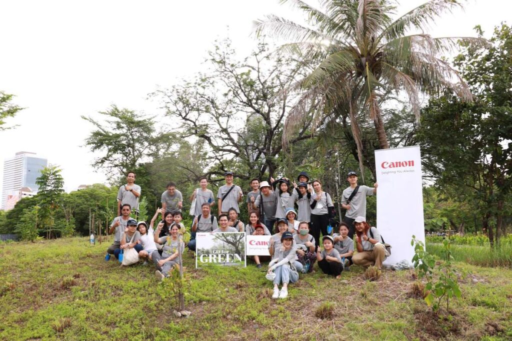 Canon เดินหน้ากิจกรรม Bird Branch Project ครั้งที่ 5 ร่วมสร้างปอดกลางเมือง ต่อยอดสู่การปลูกป่านิเวศ ณ สวนเบญจกิติ