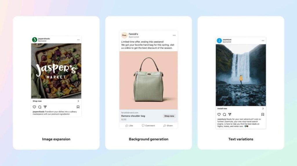 Meta เตรียมปล่อย Generative AI ฟีเจอร์สร้างชิ้นงานโฆษณา เร็วๆ นี้