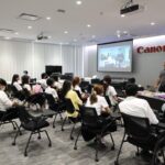 Canon เปิดบ้านต้อนรับคณะนิสิตและอาจารย์ จากคณะวิทยาศาสตร์ จุฬาฯ เพื่อเรียนรู้เทคโนโลยีแคนนอนอย่างใกล้ชิด