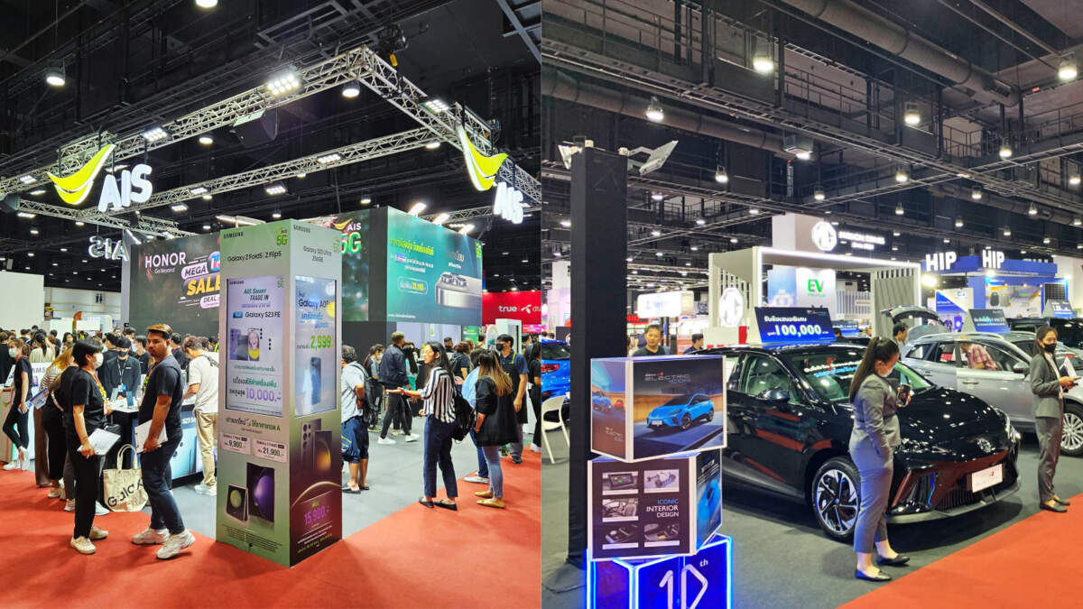 MVP เผยยอดขาย Thailand Mobile Expo 2023 ยังทรงตัว ส่วน Bangkok EV Expo 2023 ดีขึ้น