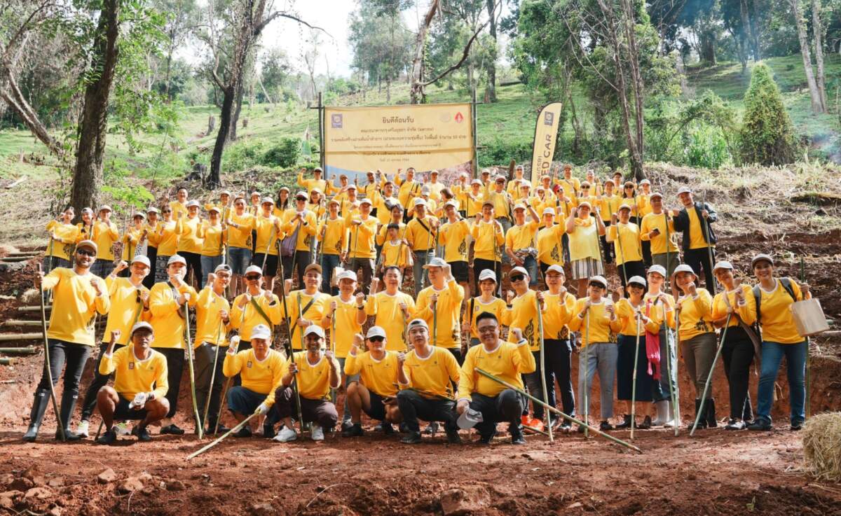 กรุงศรี ออโต้ สนับสนุนมูลนิธิแม่ฟ้าหลวงต่อเนื่องปีที่ 13 ผนึกพันธมิตรผู้แทนจำหน่ายรถยนต์ใช้แล้ว สร้างฝายดอยตุง