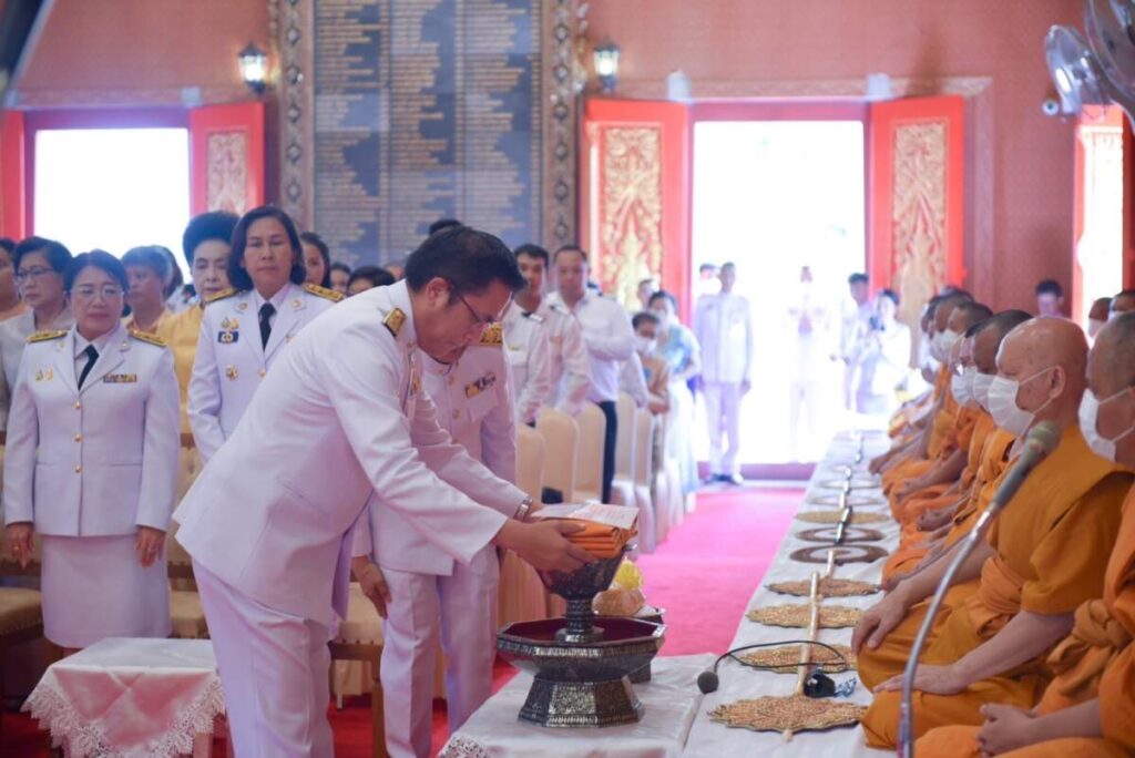 รฟฟท. ถวายผ้าพระกฐินพระราชทาน ประจำปี 2566 ณ วัดวรนาถบรรพต พระอารามหลวง จ.นครสวรรค์