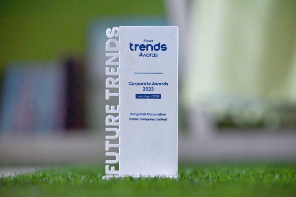 บางจากฯ คว้ารางวัล “Leading of ESG” จาก Future Trends Awards 2023