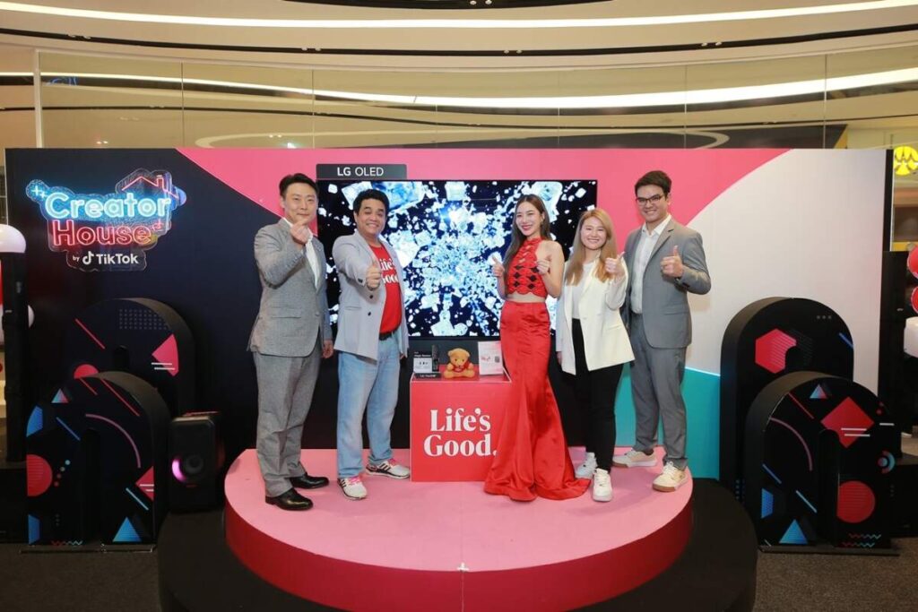 LG x TikTok ส่งมอบตัวเลือกด้านความบันเทิงและโซลูชันที่หลากหลาย ให้เหล่าครีเอเตอร์สร้างสรรค์คอนเทนต์อย่างอิสระ ณ CreatorHousebyTikTok ใจกลางกรุงเทพฯ