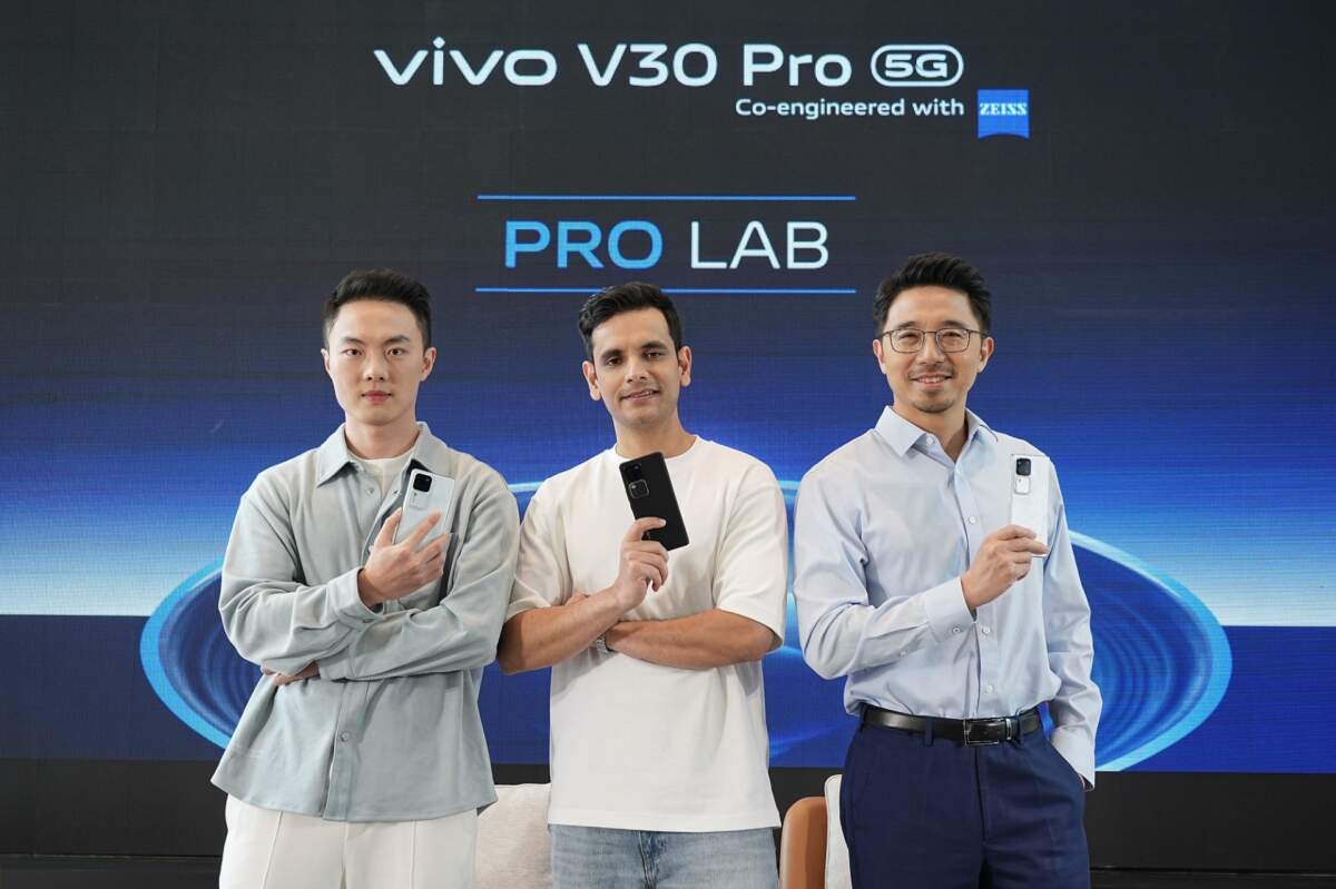 vivo – ZEISS จับมือเปิดตัว V30 Pro 5G ยกระดับสู่ความเป็นมืออาชีพด้วยเทคโนโลยี Co-engineered ครั้งแรกบน V Series