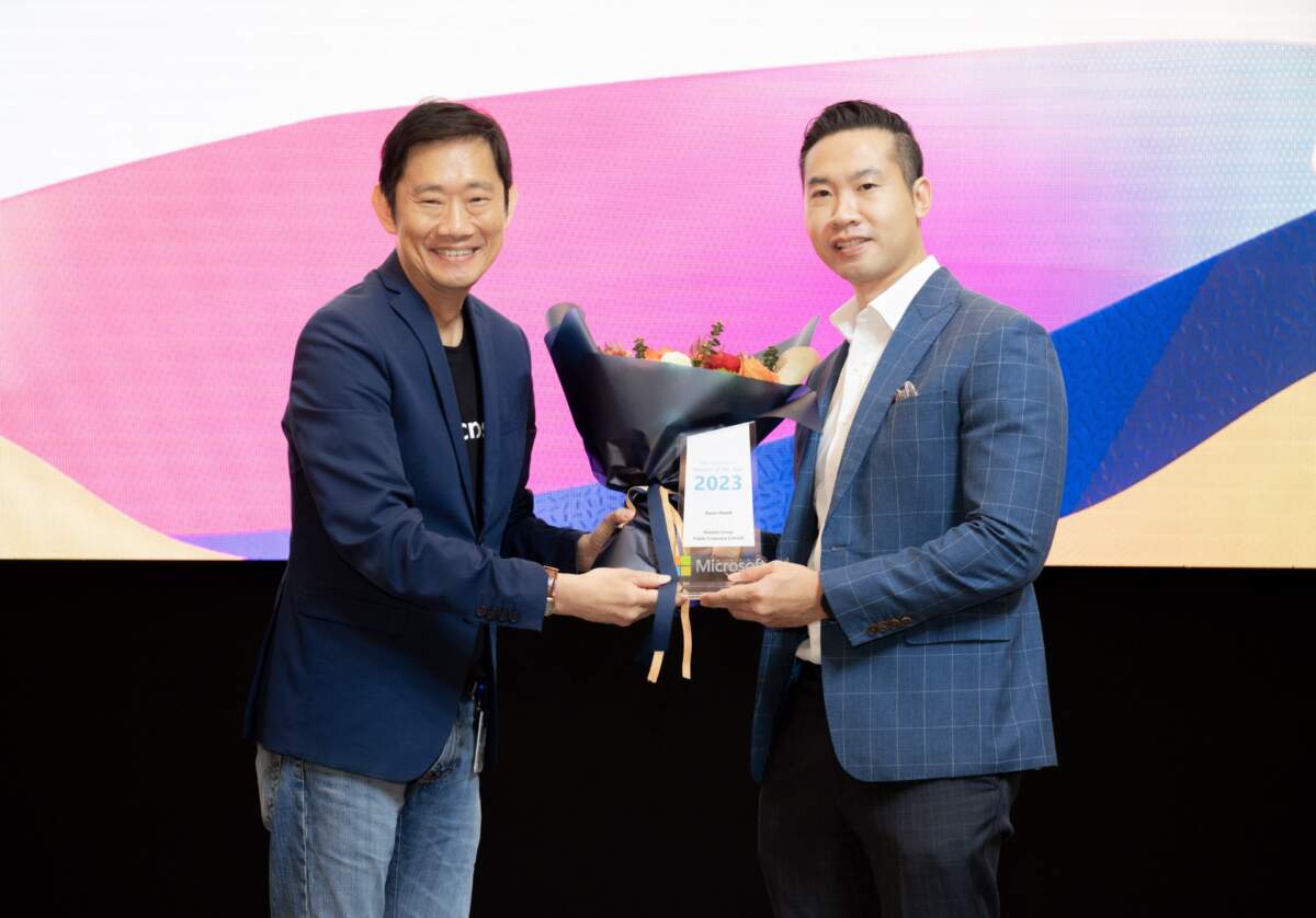 บลูบิค (BBIK) คว้ารางวัล Azure Award จากเวที Microsoft Thailand Partner of the Year 2023