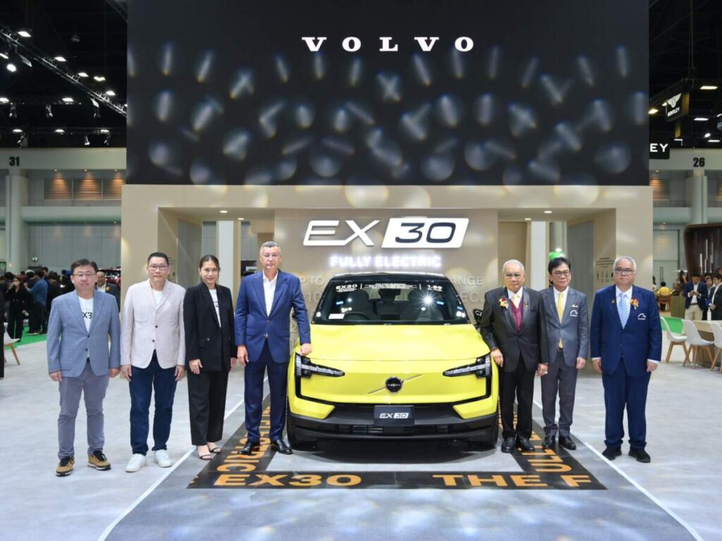 Volvo ชวนคุณร่วมทดลองขับ Volvo EX30 ครั้งแรกในงาน Motor Show 2024