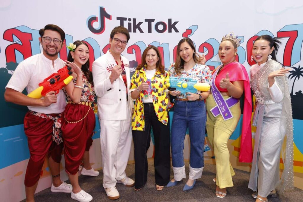 TikTok ฉลองสงกรานต์ด้วยพลังแห่งความคิดสร้างสรรค์ ปีแห่งเทศกาลทางวัฒนธรรมสุดอลังการบนโลกออนไลน์ที่ถูกยกมาไว้บนพื้นที่จริงใจกลางกรุงเทพ