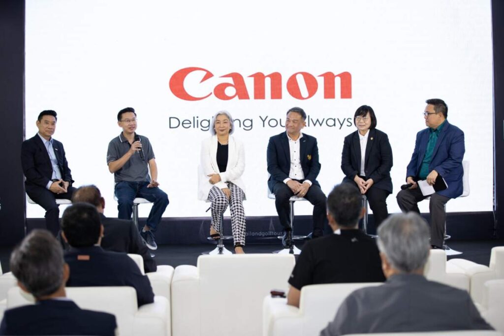 Canon ร่วมสนับสนุนการแข่งขัน GOLF ALL THAILAND TOUR 2024