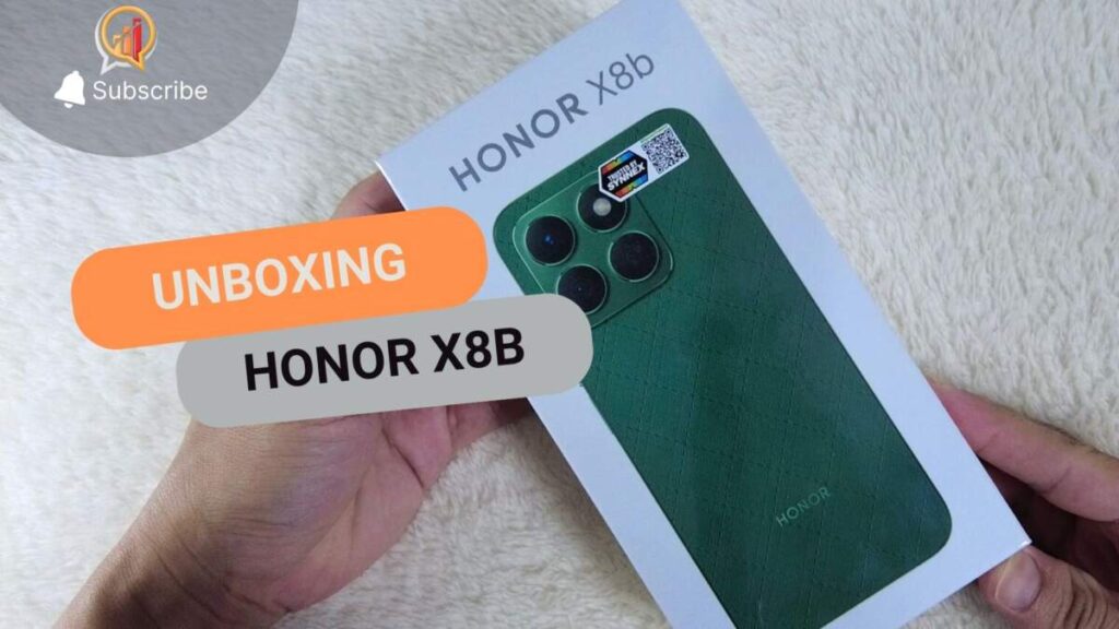 แกะกล่อง HONOR X8b ตัวเครื่องบางเบา กล้อง 108MP