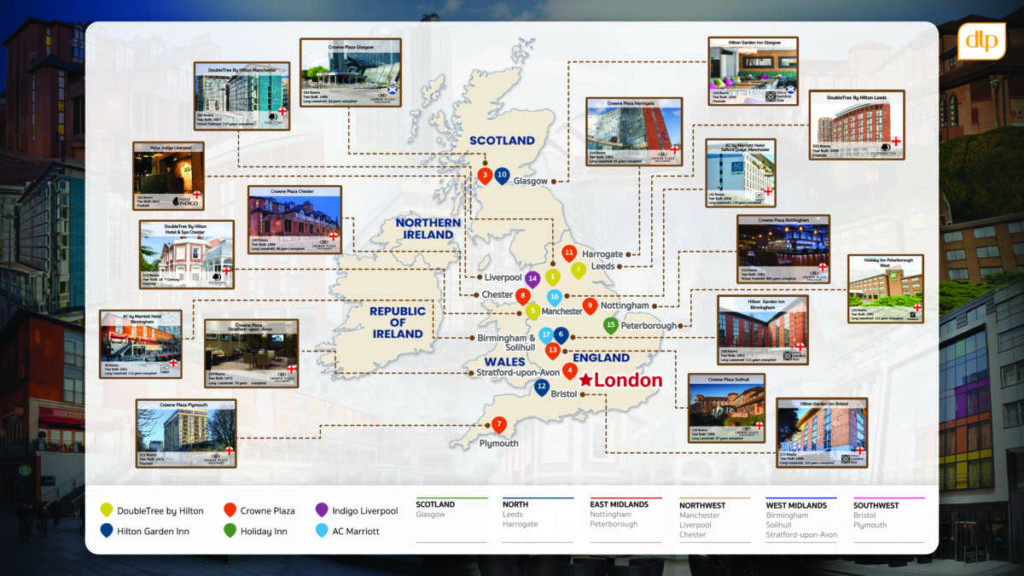 DTP ปลื้มโรงแรมในประเทศอังกฤษทำรายได้ต่อเนื่องสะท้อนความสำเร็จการลงทุนในต่างแดน