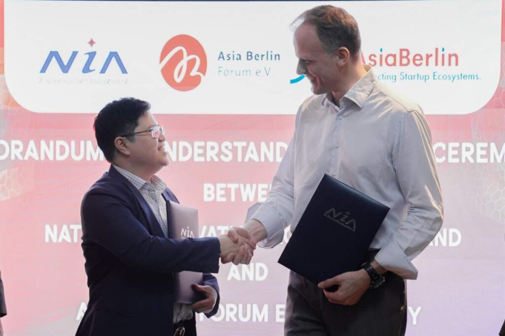 NIA จับมือ Asia Berlin ร่วมติดปีกสตาร์ทอัพไทยเติบโตในตลาดยุโรป พร้อมเผยศักยภาพตลาดเบอร์ลินแจ้งเกิดยูนิคอร์นแล้วกว่า 25 ราย