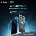 Infinix เตรียมเปิดตัว GT 20 Pro 5G พร้อมเผยราคาในไทย 25 มิถุนายนนี้