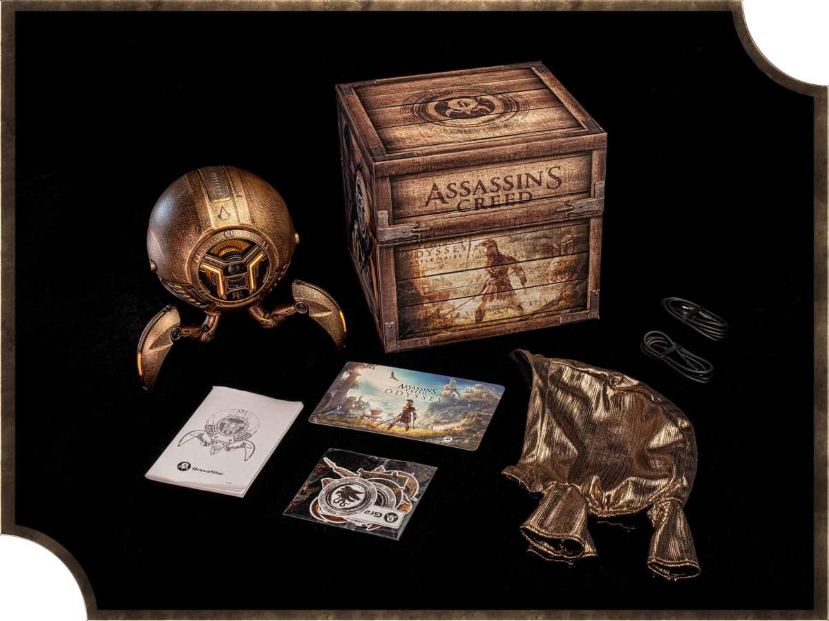 อาร์ทีบีฯ ส่งลำโพงบลูทูธรุ่น Limited Edition ที่เพ้นท์ด้วยมือ "GRAVASTAR MARS PRO – ASSASSIN’S CREED APPLE OF EDEN" วางจำหน่ายเพียง 30 ตัวในไทย