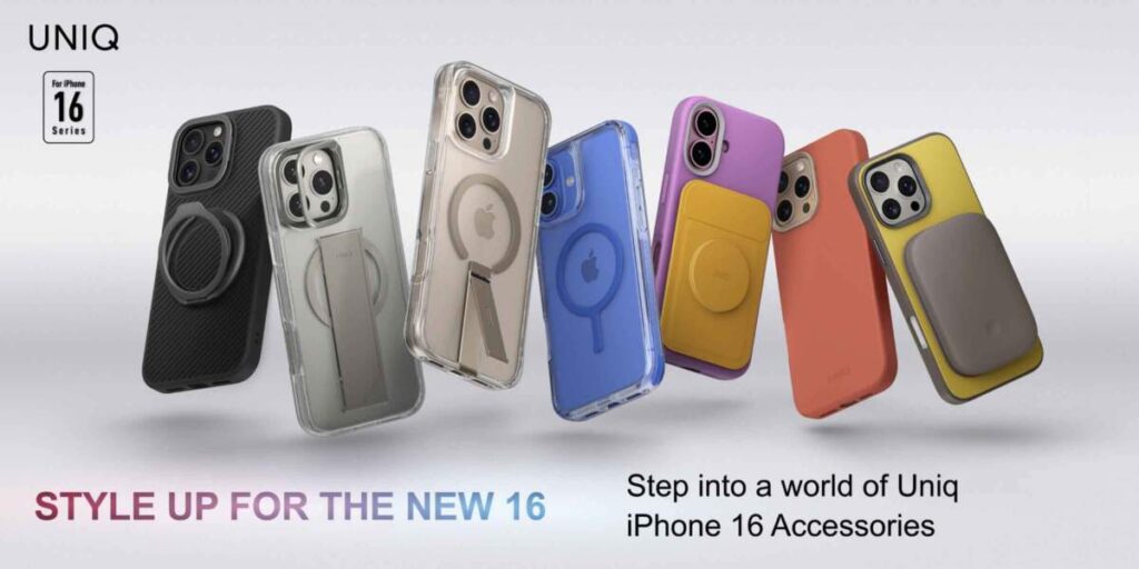 อาร์ทีบีฯ เปิดตัวเคสรักษ์โลก iPhone 16 จากแบรนด์ UNIQ พร้อมฟิล์มกระจกกันรอยและกันเลนส์จาก OPTIX