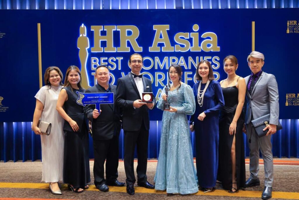 ดิอาจิโอ โมเอ็ท เฮนเนสซี่ คว้ารางวัลยอดเยี่ยมจาก HR Asia Awards 2024