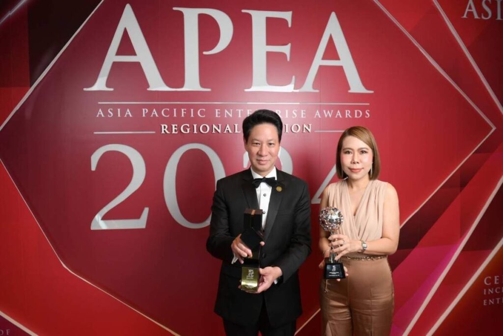 ไปรษณีย์ไทย คว้า 2 รางวัล จากงาน Asia Pacific Enterprise Awards (APEA) 2024