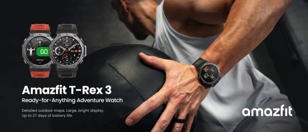 Amazfit เปิดตัว“T-Rex 3” สมาร์ทวอทช์สายลุยรุ่นล่าสุด ตอบโจทย์นักผจญภัย