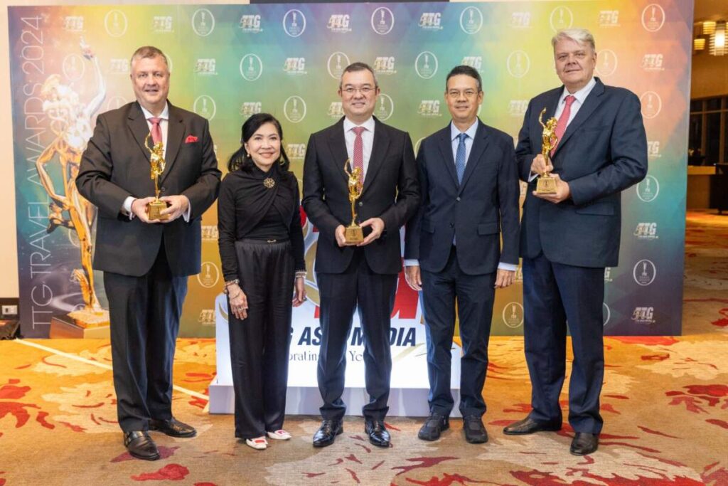 Centara ปลื้มคว้า 3 รางวัล จาก TTG Travel Awards 2024