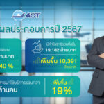 AOT กำไรปี 67 พุ่งทะลุ 1.9 หมื่นล้าน คาดปีใหม่ผู้โดยสารแห่ใช้บริการสนามบินคึกคัก