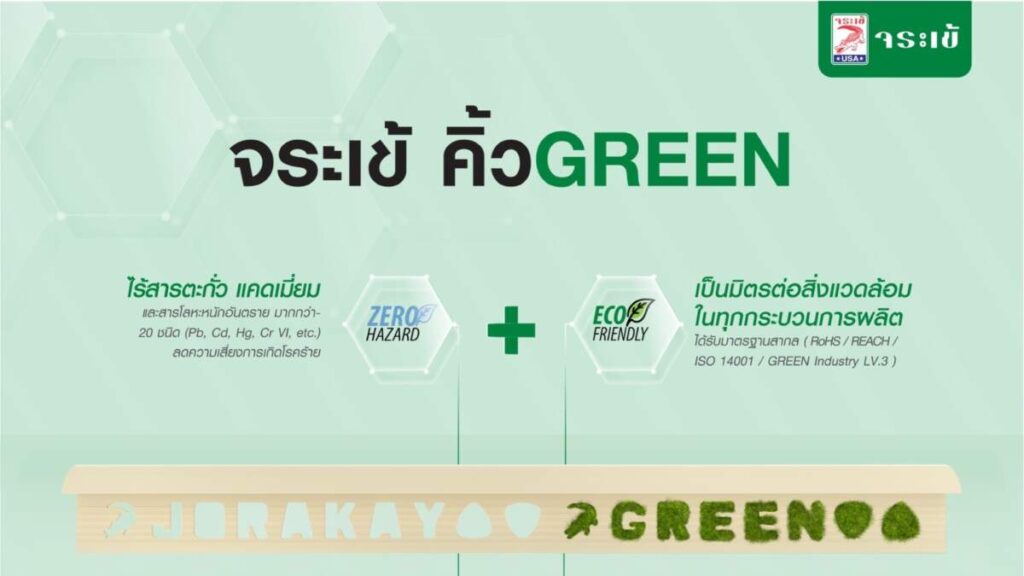 "จระเข้" เปิดตัว "จระเข้ คิ้ว GREEN" นวัตกรรม GPVC คิ้ว พีวีซี ไร้สารอันตรายเจ้าแรกในไทย ตอบรับเทรนด์อสังหาฯ กรีน