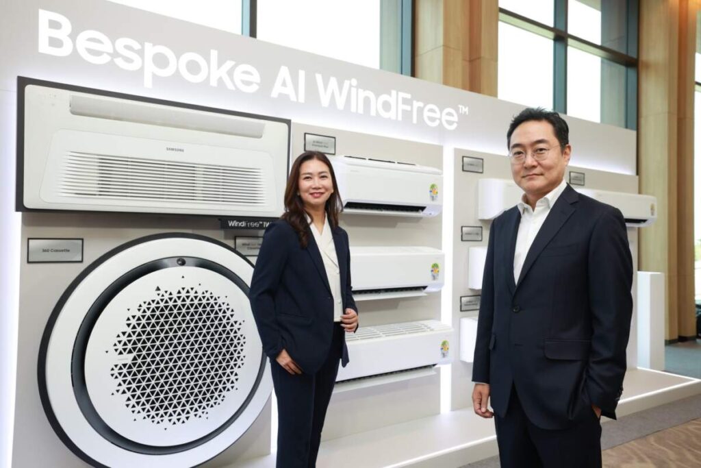 Samsung ชูเครื่องปรับอากาศ AI รุ่นใหม่ ภายใต้คอนเซ็ปต์ Bespoke AI WindFree ตอบโจทย์ทุกไลฟ์สไตล์